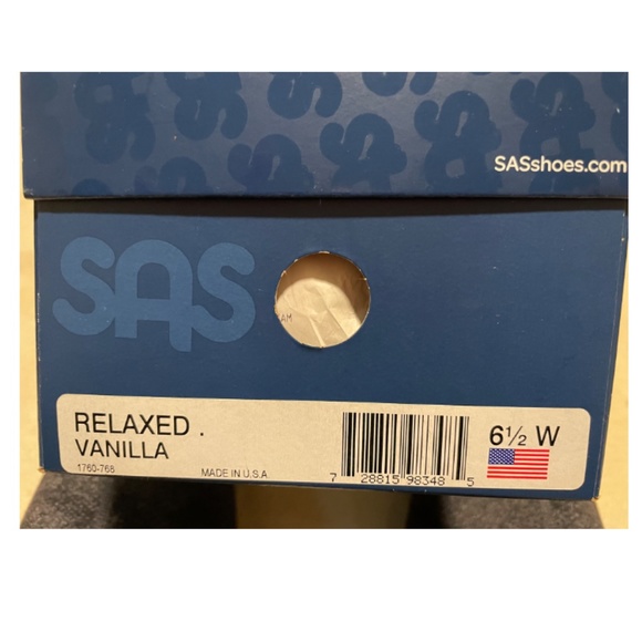 SAS Relaxed - Walking Sandal (Vanilla; 6.5 W) - Picture 3 of 8